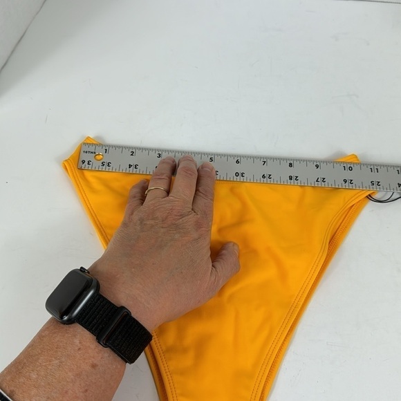 Faithfull The Brand Dylla Bikini Bottoms Women's US 4 Sun Orange Yellow NWT, - Picture 5 of 13